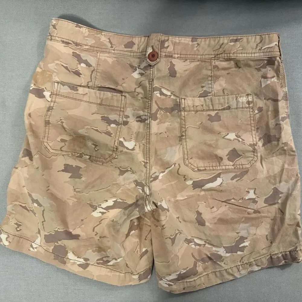 Anthropologie Women's Brown and Tan Shorts - Picture 3 of 3